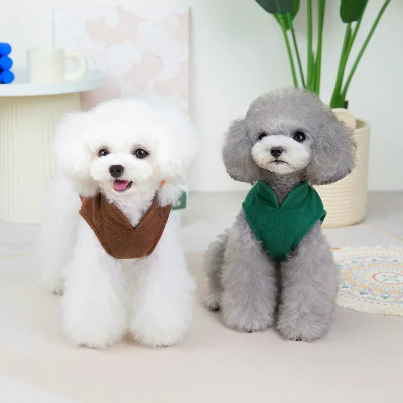 Autumn Winter Pet Dogs Clothes Fleece Warm Dogs Sweater French Bulldog Coat Puppy For Small Dogs Clothing Chihuahua Costumes Pug
