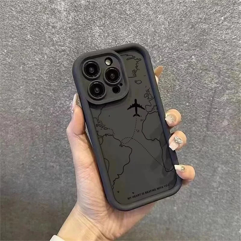 Airplane Route Case for Xiaomi Redmi Note 14 13 12 Pro Plus 13 12S 11 13C 14C