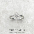 Fascinates Star Ring 925 Sterling Silver Glam Trendy Jewellery Women