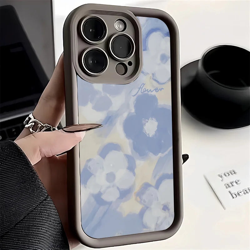 Romantic Rose Flower Case for Samsung S24 S23 S22 Ultra S21 FE A54 A14 A34