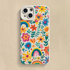 Colourful Flowers Rainbow Case for Samsung S25 S24 S23 S22 A16 A33