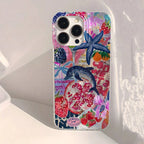 Ocean Whale Starfish Case for iPhone 17 16 15 14 13 12 11 Pro Max Plus XR