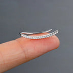 1PC 2023 Daith Ear Ring Piercing Star Eye Tragus Helix Septum Steel