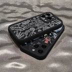 Whale Swimming Sea Case for iPhone 16 15 14 13 12 11 Pro Max Plus XR SE2
