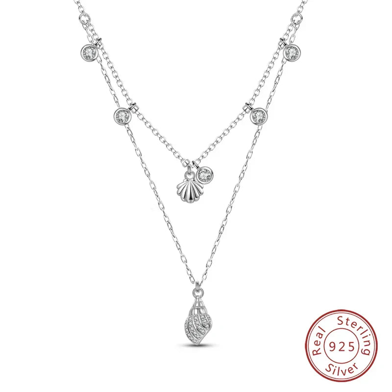 925 Sterling Silver Luminous Firefly Heart Shaped Zircon Pendant Necklace For Women Fashion Anniversary Birthday Jewelry Gifts