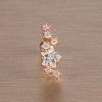 1PC 6 Styles Stainless Steel Mini Zircon Cartilage Piercing Stud