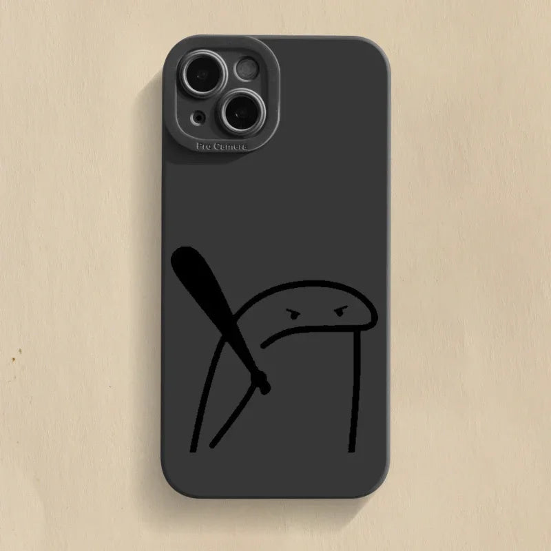 Cute Cartoon Matchman Case for Samsung S23 S22 Ultra A73 A54 A33