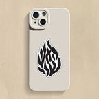 Fashion Black Flame Case for Samsung Galaxy S24 S23 Ultra A54 A34