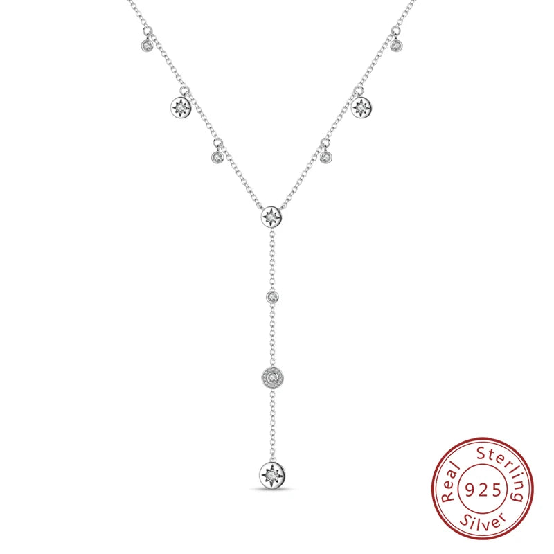 925 Sterling Silver Luminous Firefly Heart Shaped Zircon Pendant Necklace For Women Fashion Anniversary Birthday Jewelry Gifts