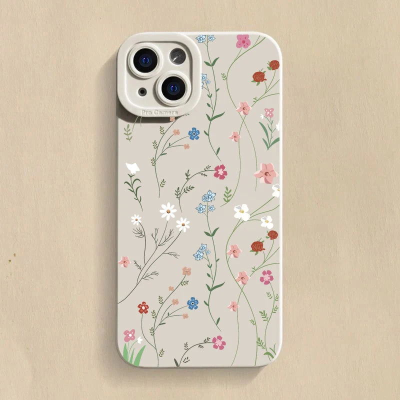 Minimalist Fresh Style Case for Samsung Galaxy A15 A55 A35 S24 S23