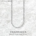Link Chain Charm Necklace 925 Sterling Silver Fashion Jewellery Men Women