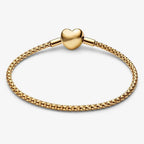 New 925 Silver Sparkling Heart to Heart Double Loop Leather Rope Weaving Bracelet Fashion DIY Charm Exquisite Jewelry Gift