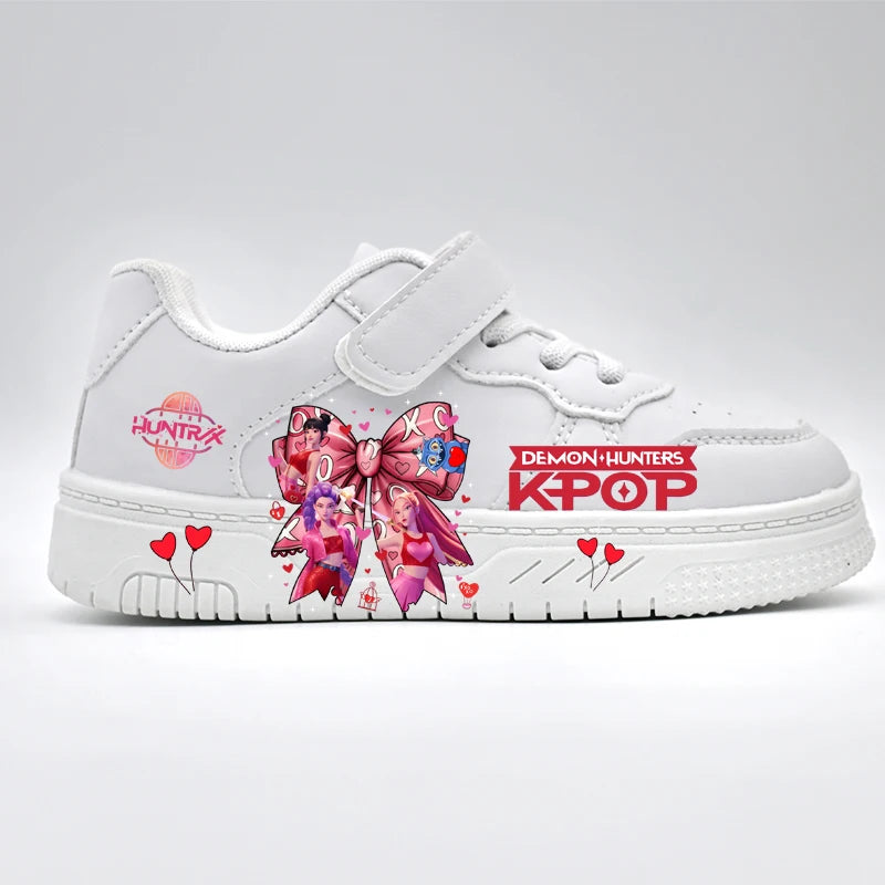 K-pop Girls Fashion trainers Valentine's Day Print Breathable Sport Shoes