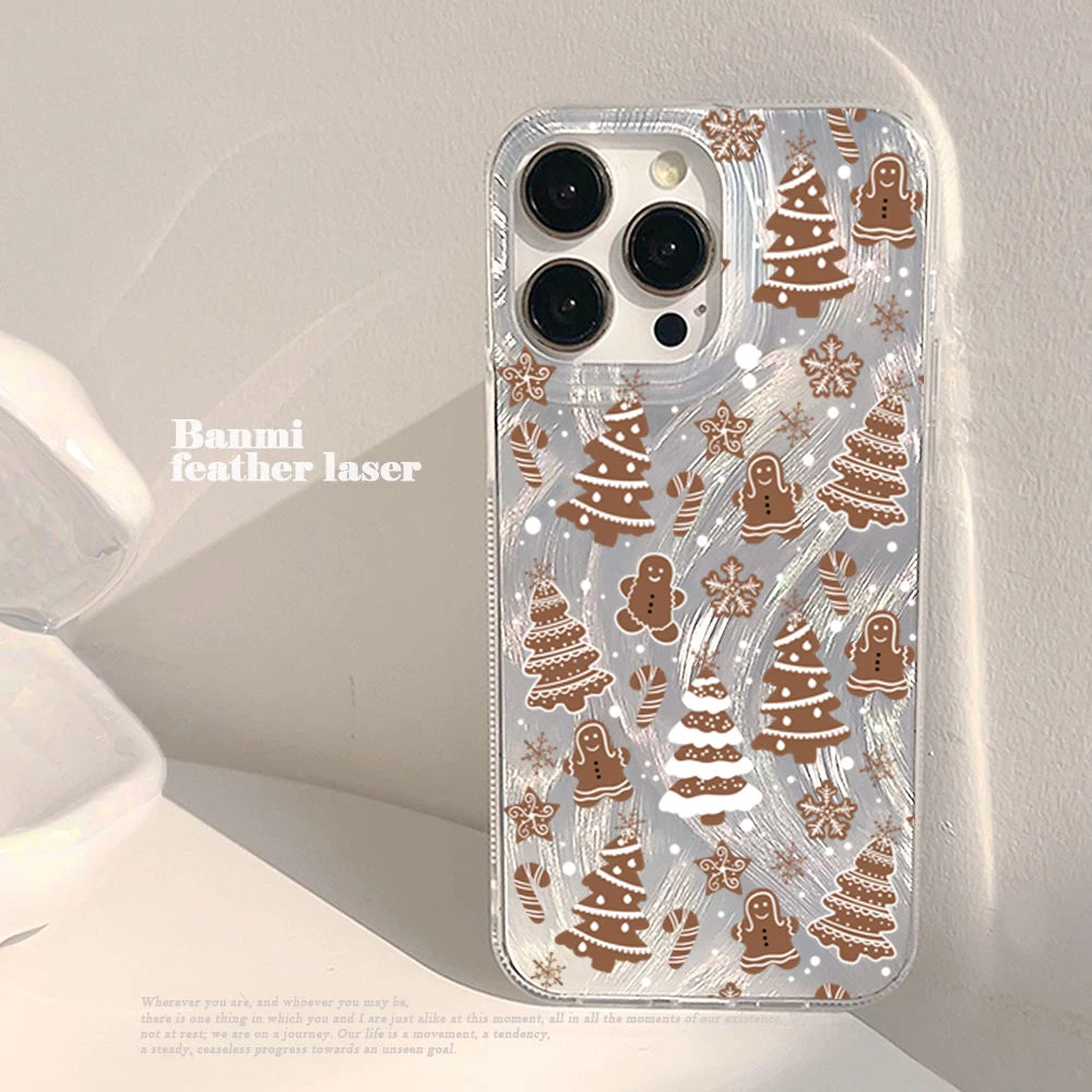 Christmas Tree Laser Case for Redmi Note 14 13 12 11 Pro Plus 13C 14C 5G
