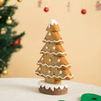 15cm Resin Gingerbread Christmas Tree Figurines Holiday Decoration Xmas Gift