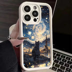 Luxury Moon Case for Xiaomi Redmi Note 14 13 12 11 Pro Plus 13C 12C 14C