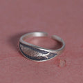 Fish Adjustable Ring 925 Sterling Silver Engagement Ladies Jewellery Gift