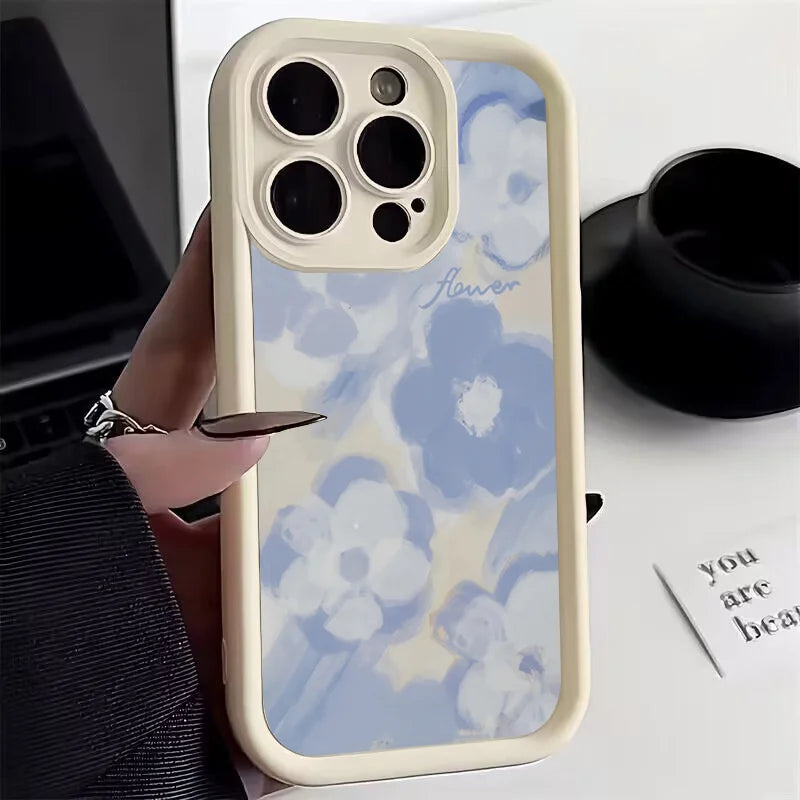 Romantic Rose Flower Case for Samsung S24 S23 S22 Ultra S21 FE A54 A14 A34
