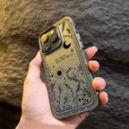 Fresh Moon Star Silver IMD Case for iPhone 16 15 14 13 12 Pro Max