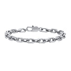 Stainless Steel Chain Bracelet for Women Men Layered Jewelry