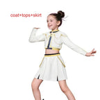 Kids Kpop Demon Hunter Cosplay Rumi Zoey Mira Suit 3D Print Costume Outfit