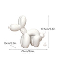 Funny Balloon Pooping Dog Sculptures Resin Pop Art Statue Bathroom Decoration Object