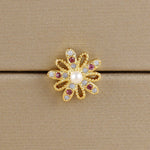 1PC Stainless Steel Mini Zircon Cross Stud Earrings Gold Helix Tragus