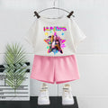 K-pop Girls Summer Casual Outfit Sleeveless Vest and Shorts 2-Piece Set