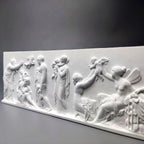 Relief Wall Decor The Ages of Love Sculpture Roman Style Plaque Office Library Decoration
