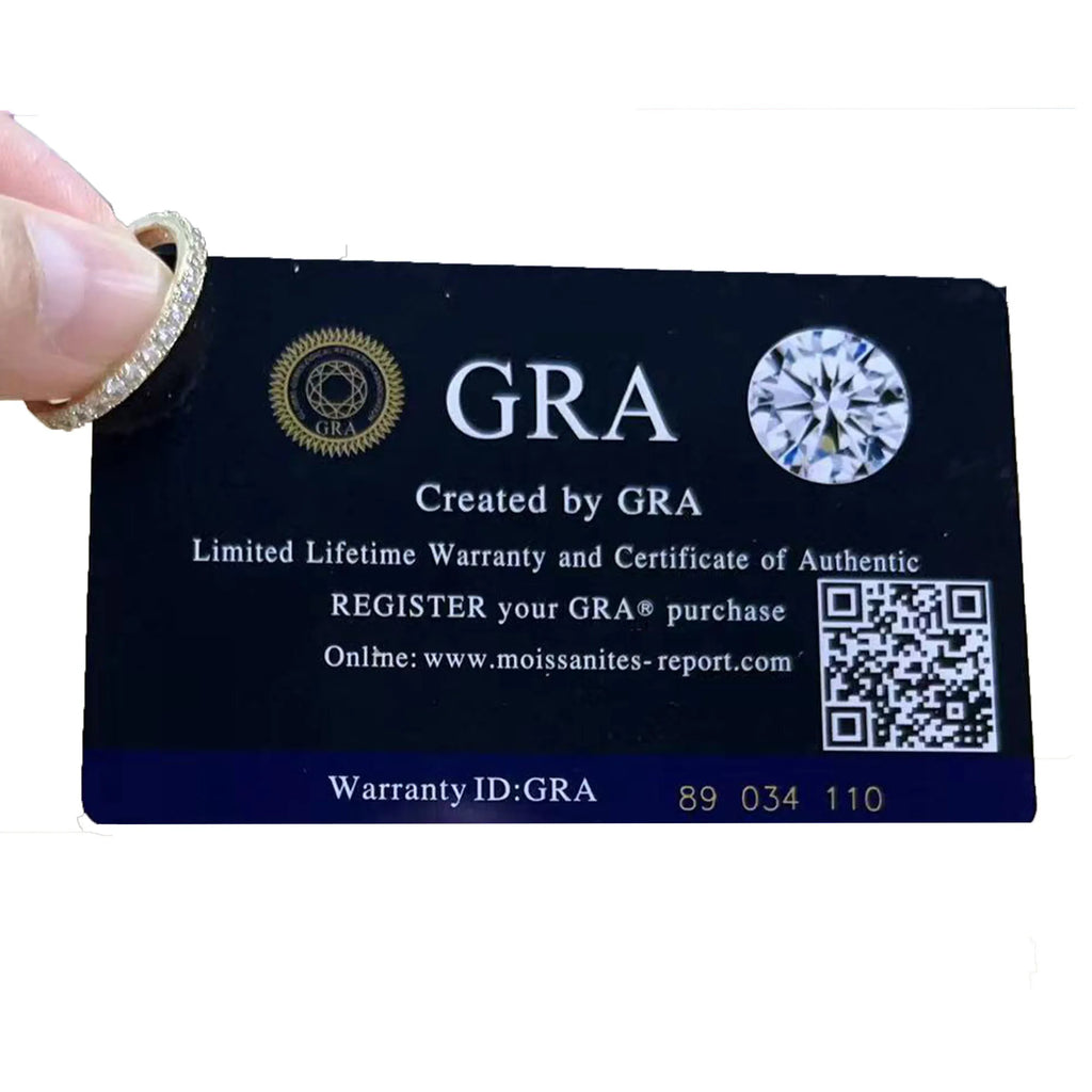 1.3-2.0mm Moissanite Ring for Women Sparkling Wedding Eternity Bands 100% S925 Sterling Silver Jewelry Classic Ring GRA