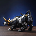 20cm The Miami Bitcoin Bull Model Statue Robot Sculpture Office Desk Wall Street OX