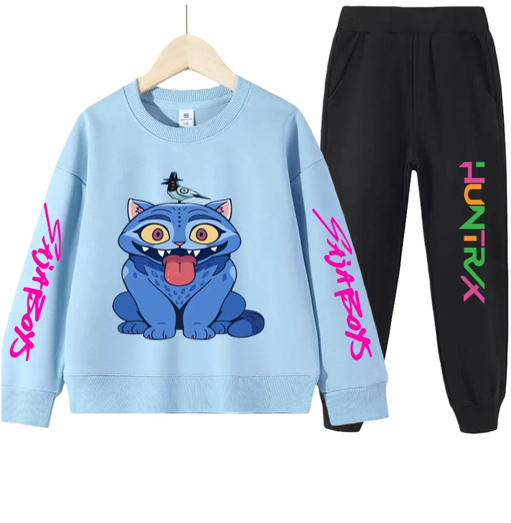 Girls Kpop Demon Hunters Hunter Witch Squad Tracksuit Chic Kids Fashion