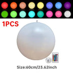 16 Colour LED Luminous Inflatable Ball Pool Beach Valentine's Day Gift Ship from UK