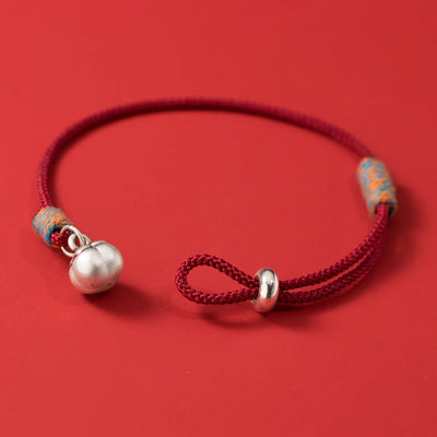 La Monada Red Thread For Hand 925 Sterling Silver Bracelets Women String Silver 925 Women Bracelet Blessing Persimmon