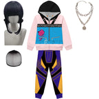 Kids Kpop Demon Hunter Hoodie and Pants Set Fashion Girls Casual Clothing