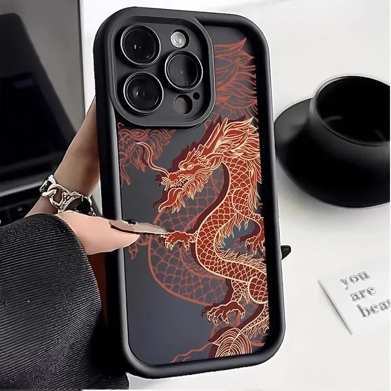 East Dragon Case for Samsung Galaxy S25 S24 S23 S22 Ultra FE A55 A35 A15