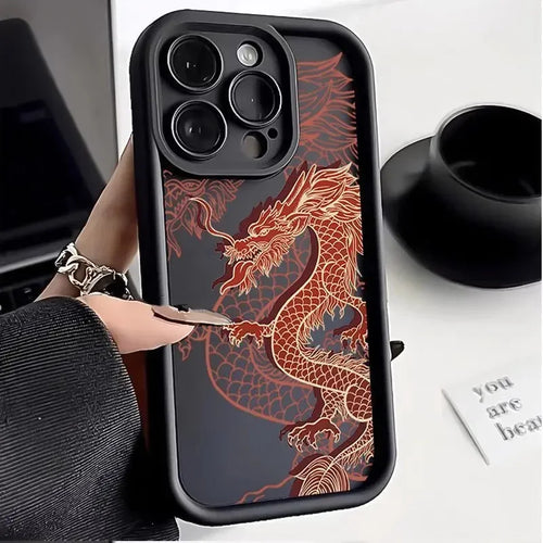 East Dragon Case for Samsung Galaxy S25 S24 S23 S22 Ultra FE A55 A35 A15