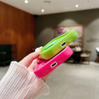 3D Love Heart Pink Matte Case for iPhone 17 16 15 14 13 12 11 Pro Max Plus