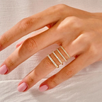 925 Sterling Silver Rings Half Eternity Moissanite Wedding Band for Women 1.3mm 1.6mm 1.8mm 2.0mm Stacking Matching Bridal Ring