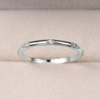 GRA 925 Sterling Silver Round Simple Real Moissanite Diamond Ring For Women Anniversary High Quality Fashion Fine Jewelry