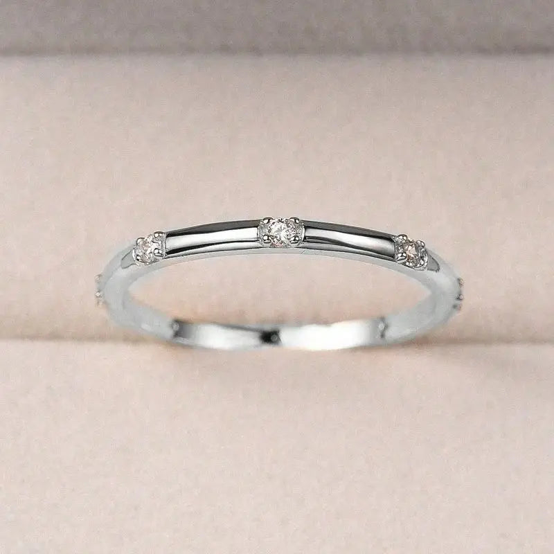 GRA 925 Sterling Silver Round Simple Real Moissanite Diamond Ring For Women Anniversary High Quality Fashion Fine Jewelry
