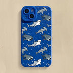 Whale Swimming Soft Case for Xiaomi Redmi Note 13 12 11 Pro 12S