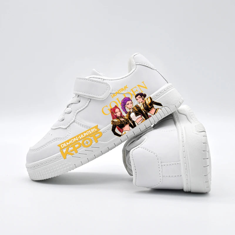 K-pop Girls Fashion Trainers 2026 Demon Hunters Print Breathable Sport Shoes