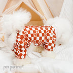 Dog Clothes for All Seasons - Plaid Checkered Pattern Pet Shirt, Breathable Adjustable Puppy Outfit for Small Medium Large Dogs,
