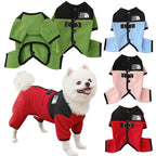 Dog Sweater Winter Clothes Warm Plaid Shirt Puppy Coat New Year Gift Outfit