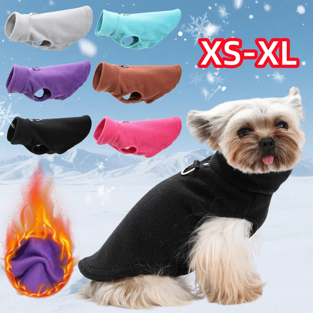 Winter Dog Clothes For Small Medium Dogs Cat Lightweight Soft Pet Jacket Warm Puppy Vest Breathable Chihuahua Bulldog Pets Coat