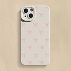 Simple Bow Silicone Case for Xiaomi Mi 15 14T 13T Pro Poco F6 F5
