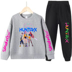 Kids Kpop Demon Hunters Indoor Hunter Witch Outfit ChildrenÕs Clothing Set