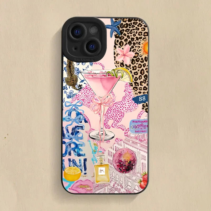 Cheetah Vintage Leopard Star Case for Samsung S25 S24 S23 A16 A54