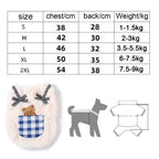 Cozy Plush Pet Vest Warm Fleece Sleeveless Coat Small Dog Cat Indoor Wear